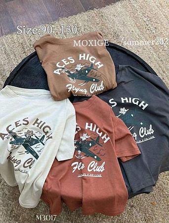 Футболка Фунтик M3017 beige - делук