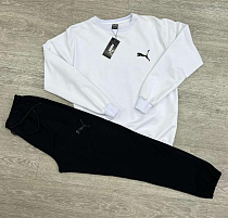 Костюм Спорт Mirwear MW216-241-90 white-black - делук