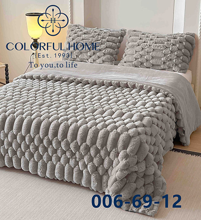 Покривало Кролик + 2 наволочки 006-69-12 grey - делук