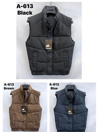 Жилетка Ale-Ate A613 brown - делук