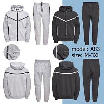 Костюм Спорт Ale-Ate A83 black - делук