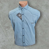 Рубашка Mary Poppins 7008 l.blue - делук