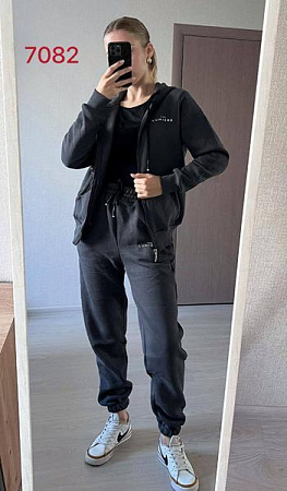 Костюм Спорт Fsn 7082 d.grey - делук