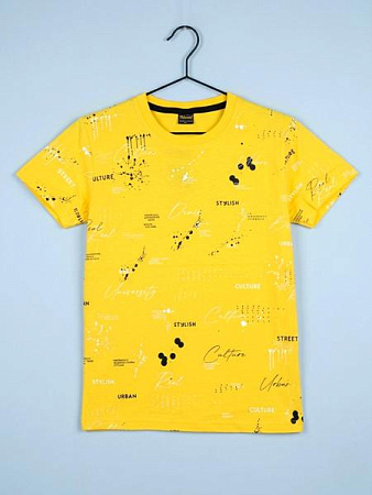 Футболка Dino DN384 yellow - делук
