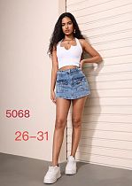 Юбка-Шорты Newjeans 5068 l.blue Юбка-Шорты Newjeans 5068 l.blue - делук