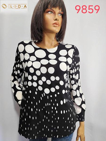 Свитер Lida 9859 black - делук
