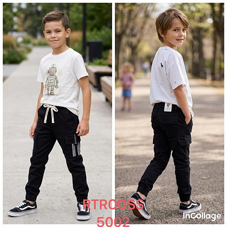 Джинсы Fangsida 5002 black - делук