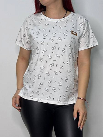 Футболка Kosta KS173 white - делук