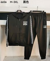Костюм Спорт Vanda 6656 black (M-3XL) - делук