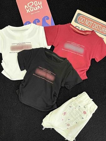 Футболка Yalisi 89572 pink - делук