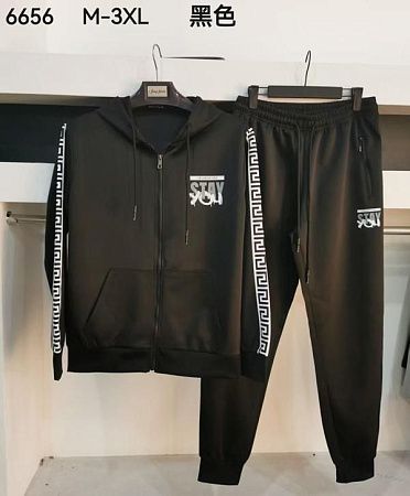 Костюм Спорт Vanda 6656 black (M-3XL) - делук