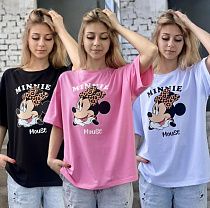 Футболка Karolina KR145 pink - делук