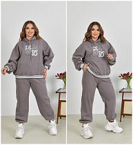 Костюм Спорт Direa 7061 grey - делук
