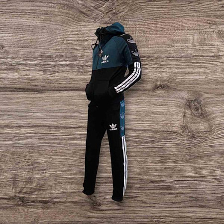 Костюм Спорт Sevim SV1244 black-green - делук