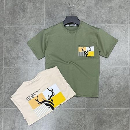 Футболка Fili Kids FK1120 green - делук