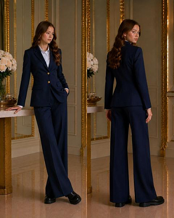 Костюм Karolina KR840 navy - делук