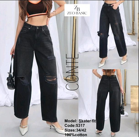 Джинсы Jeans Style 5317 d.grey - делук