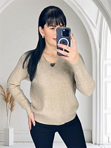 Свитер Levisha 25416 beige - делук