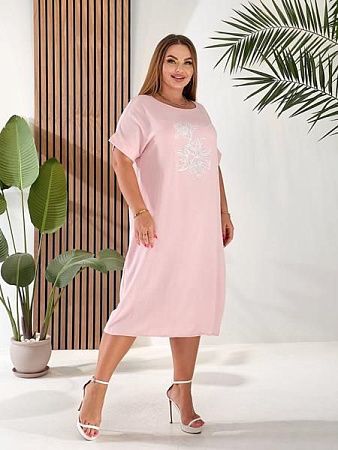 Платье Bat 415 pink - делук