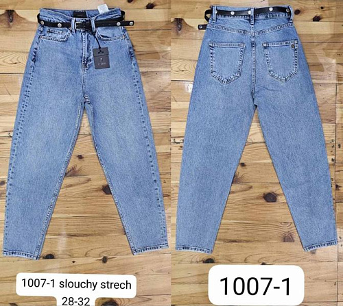 Джинсы Maxim Jeans 1007-1 l.blue - делук