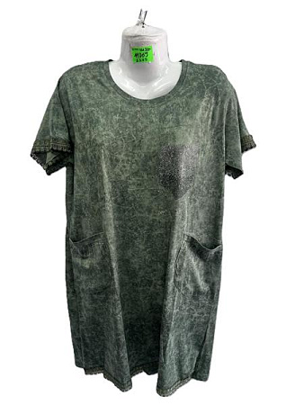 Платье Anion 11069 green - делук