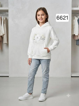 Худи Фунтик 6621 white - делук