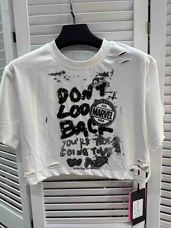 Топ Delfinka XS26 white - делук