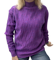 Свитер Elena&Vika 26370 purple - делук