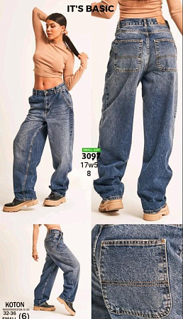 Джинсы Jeans Style 3097-8 blue Джинсы Jeans Style 3097-8 blue - делук