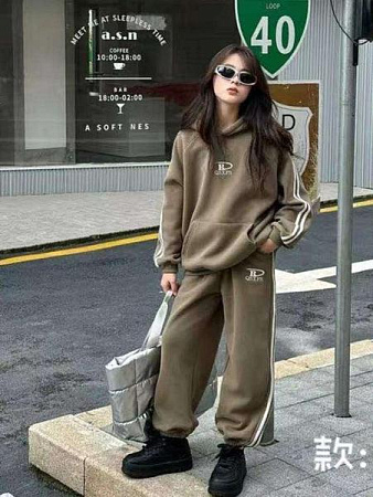 Костюм Спорт Delfinka 5022 khaki - делук