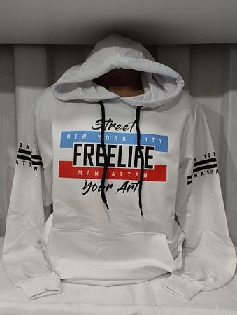 Худи Panda 1227 white - делук