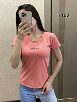 Футболка Fsn 7102 coral - делук