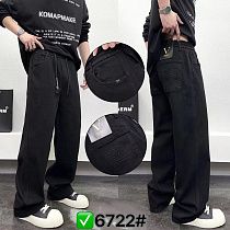 Джинсы God Baron 6722 black - делук