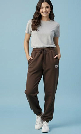 Штаны Спорт Zalov ZW1270 brown - делук