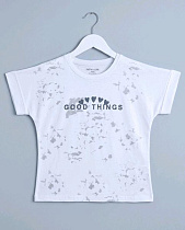 Футболка Dino DN412 white - делук