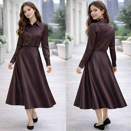 Костюм Karolina KR509 brown - делук