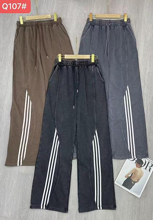 Штаны Шаолинь QL107 brown - делук