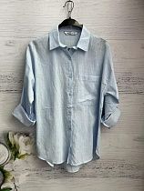 Рубашка New Season 8619 l.blue - делук