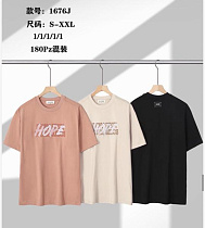 Футболка Ale-Ate 1676J d.beige - делук