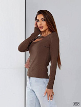 Свитер Loren 968 d.brown - делук