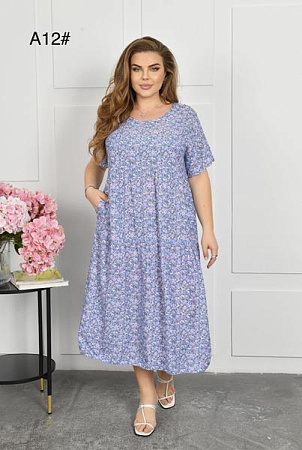 Платье Romeo Life 12 l.blue - делук