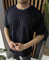 Футболка Nik 55989 black Футболка Nik 55989 black - делук