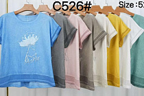 Футболка Estima C526 pink - делук