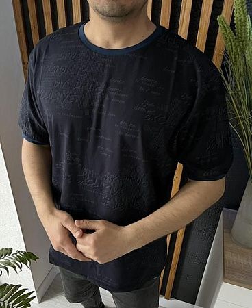 Футболка Nik 55989 black - делук