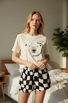 Пижама Trikotag T403 beige - делук