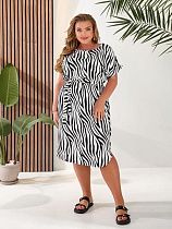 Платье Romeo Life 851 white-black - делук