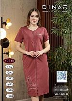 Халат Sss Annet DO-D10518 brown - делук