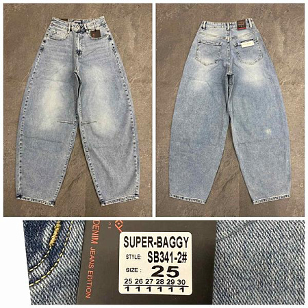 Джинсы Lili SB341-2 l.blue - делук