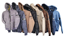 Кофта Спорт Sevim SV837 d.grey - делук