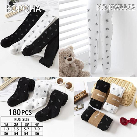 Колготы Корона KW3382 mix(5-7) - делук